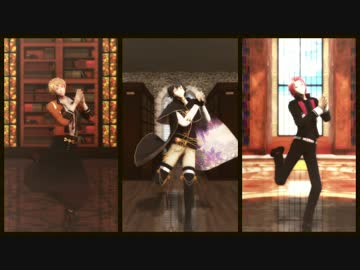 【MMD文アル】Love Logic【自然弓3人】