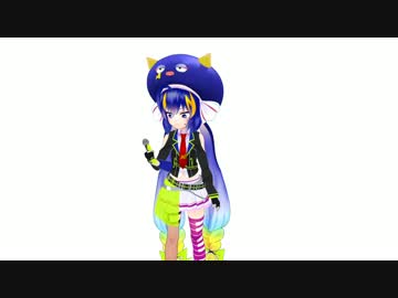 【MMD】いもむし空飛ぶマイクとアホ毛