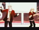 【APヘタリアMMD】スイートマジック【露と仏】
