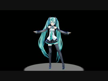 【MMD】初音ミク ray (BUMP OF CHICKEN) 試作5号