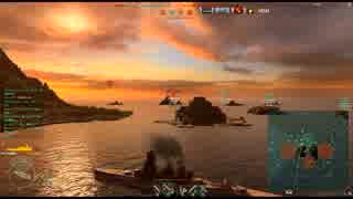 【WoWS】金剛型戦艦・戦闘ファイル２