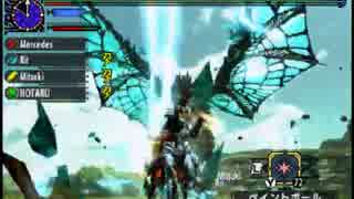 [ #MHXX] 二つ名 青電主ライゼクス 2017.3.19 team[dogeza]