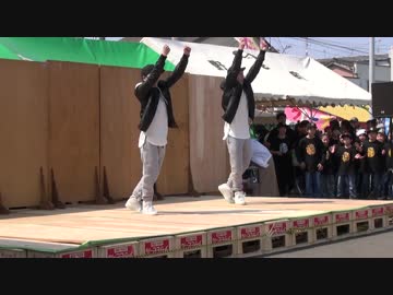高尾野　中の市　出水夢わくヒップホップjr