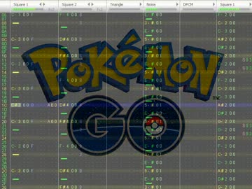 ポケモンGOジム戦BGMをゲームボーイ音源風にしてみました