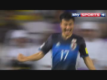 【W杯アジア最終予選】 日本 vs UAE 【第６戦】