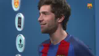 BARÇA EMOJIS バルセロナ 絵文字 - Sergi Roberto セルジ・ロベルト