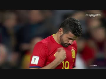 ≪2018W杯欧州予選：第5節≫ スペイン vs イスラエル （2017年3月24日）