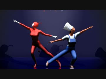【MMD】土禁さん×乳製品姉さん。