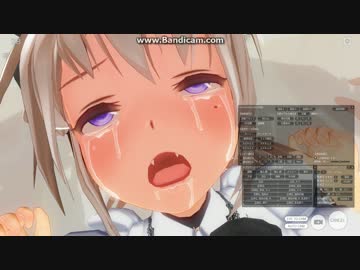 【CM3D2】メイドさんがトロトロになるまでキスしまくるだけの動画