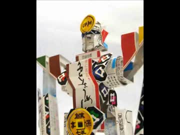 そうめんの空き箱でロボットを作ってみた