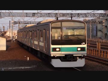 金町駅（JR常磐緩行線）を発着する列車を撮ってみた