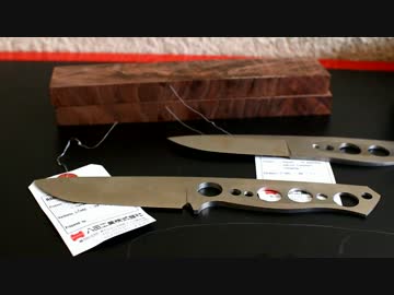 ナイフの作り方 ⑤ハンドル成形 【CustomKnifeMaking】