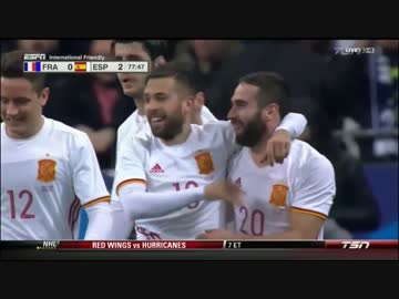≪国際親善試合≫ フランス vs スペイン (2017年3月28日)