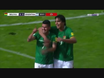 ≪2018W杯南米予選：第14節≫ ボリビア vs アルゼンチン（2017年3月28日）