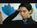 2017世界選手権　羽生結弦SP後インタ（フィンランドyle放送）