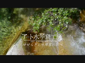 【作業用BGM】川のせせらぎと水琴窟