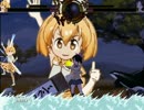 【MUGENキャラ作成】けものフレンズ サーバル vs  てさぐれ 田中心春