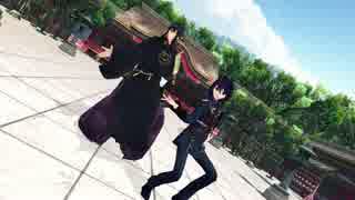 【MMD刀剣乱舞】太郎と鯰でダンス練習