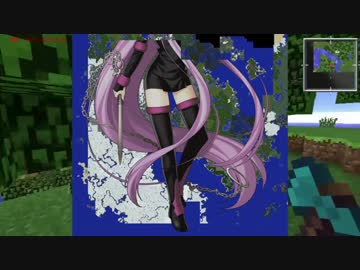 【Minecraft】世界一でっかい地上絵作るよ！Part27