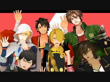 【MMD刀剣乱舞】ダンスロボットダンス【DK刀剣男士】