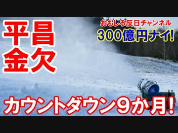 【韓国五輪に資金不足発覚】カウントダウン９か月！寄付したら牢獄確定!