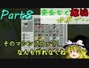 【Minecraft】この「安全」などない世界で Part8【工業mod】【ゆっくり実況】