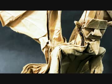 【折り紙】　ガーゴイルを折ってみた　【折り紙】