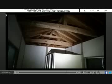 心霊スポットのトイレ　木の軋む音？　ラップ音？