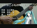 【ギター伴奏】風がはこぶもの/本田路津子【初音ミク】