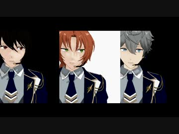 【MMDあんスタ】WAVE【レオ・泉・凛月】