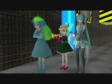 【東方MMD】進入禁止！海賊船のワナ！