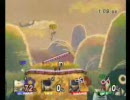 スマブラＸ　ラムネカービィ（メタ、蛇）のおきらく対戦３５
