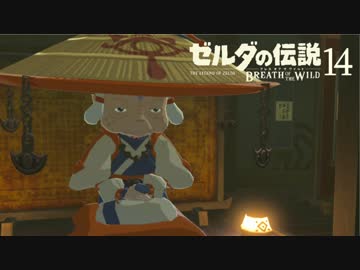 【実況】新たな冒険へ！ゼルダの伝説 ブレスオブザワイルド ぱーと14