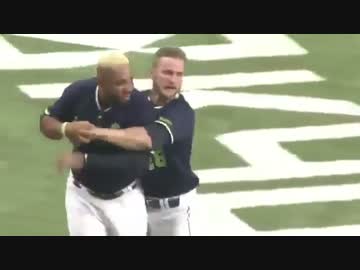 2017/04/04　阪神×ヤクルト 乱闘シーン