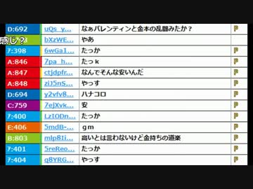 【ch】うんこちゃん『雑談』【2017/04/04】