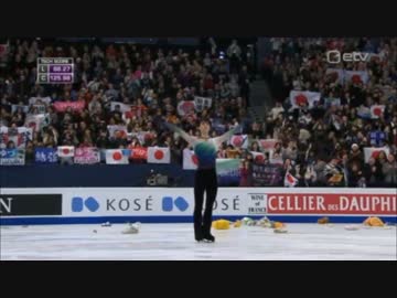 羽生結弦 2017 世界選手権FS / etv（エストニア）