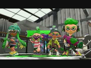 【実況】タテ振りローラーのスプラトゥーン2試射会 part7