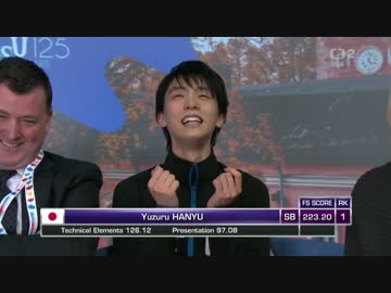 羽生結弦 2017 世界選手権FS / ČT2（チェコ）
