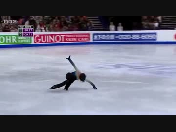 【英BBC 実況】 羽生結弦　世界選手権 2017 FS