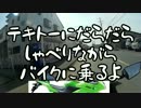 【初心者】テキトーにだらだらしゃべりながらバイクに乗るよ