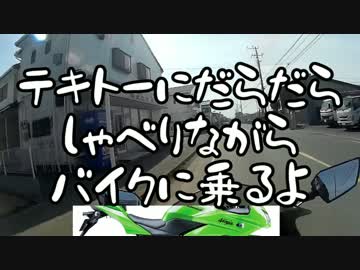 【初心者】テキトーにだらだらしゃべりながらバイクに乗るよ