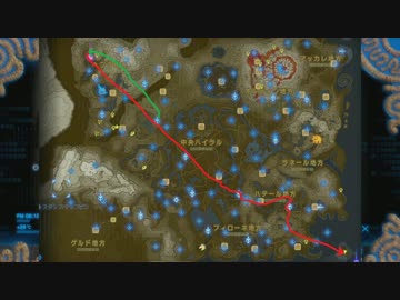 ゼルダの伝説BotW 鳥人間チャレンジ 10000.0m 解説&amp;倍速あり