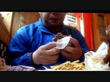 パティ７枚のタワーバーガー　バシで１番食べたのファンクよ②