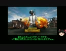 【PUBG】ゆっくりがバトロワ生活を楽しむようです。Part5【SOLO】