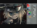 【幼女戦記】ターニャ・デグレチャフ【描いてみた】