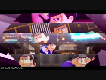 【MMDおそ松さん】松野一松　洋楽メドレー【110/年中/数字/ﾊﾟｰｶｰ/色】