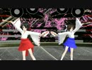 【MMD】 巫女あぴで♪ささの葉さらら♪ 60fps