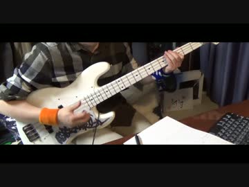 【ベース】敗北の少年(kemu)　オッサンがスラップで演奏してみた