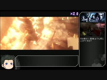 【縛りプレイ】バイオハザード６瀕死のゴリラがナイフ1本で世界を救う 3