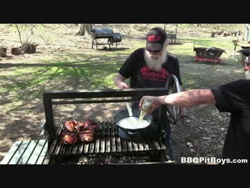 ビール風味のグリルドチキン